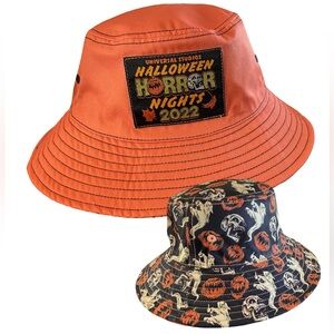Universal Studios Halloween Horror Nights 2022 Reversible Bucket Hat One Size